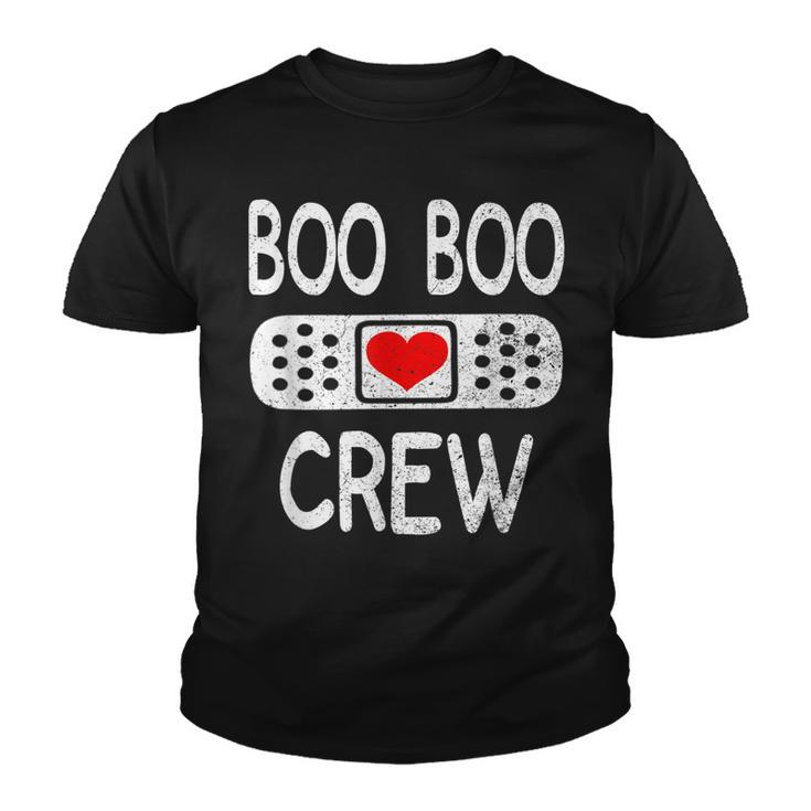 Halloween Costume For Women Boo Boo Crew Nurse   Youth T-shirt
