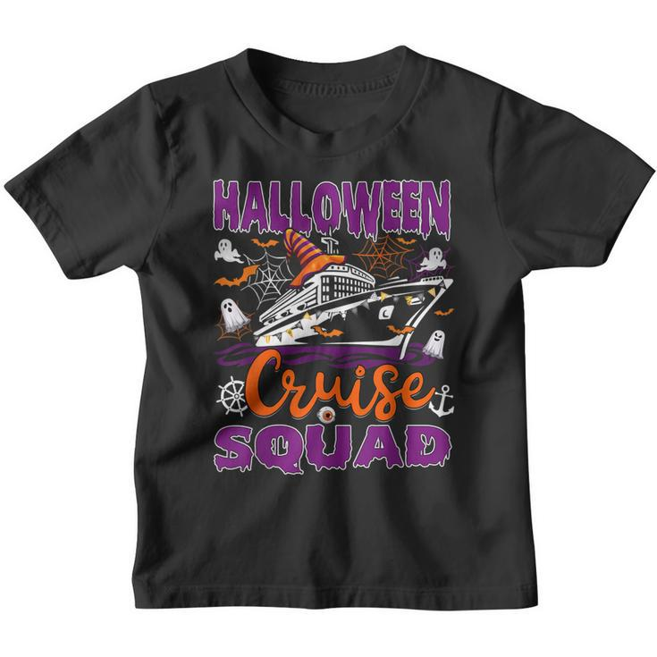Halloween Cruise Squad Cruising Crew Spooky Season  Youth T-shirt