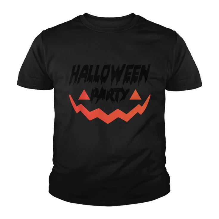 Halloween Party Pumpkin Halloween Quote Youth T-shirt