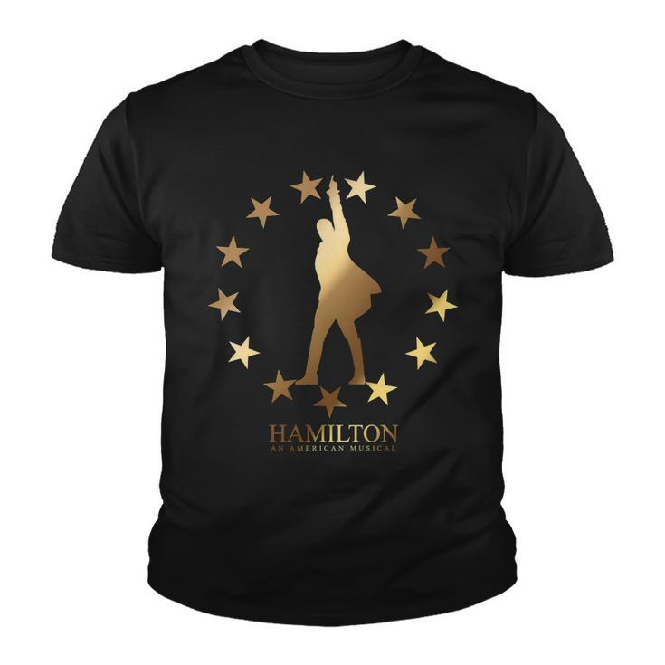 Hamilton An American Musical Golden Stars Tshirt Youth T-shirt