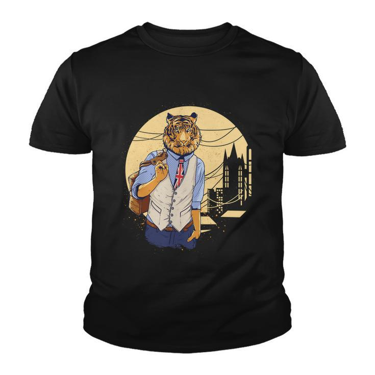 Handsome Tiger Youth T-shirt
