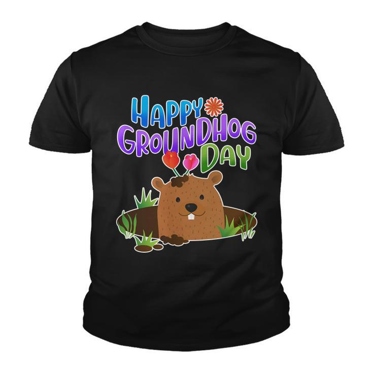 Happy Groundhog Day Tshirt V2 Youth T-shirt