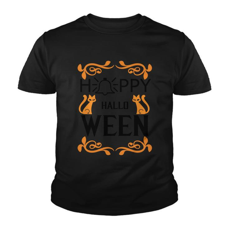 Happy Halloween Bell Halloween Quote Youth T-shirt