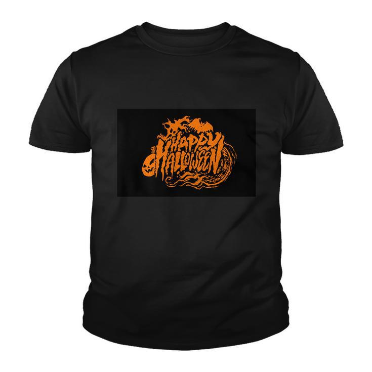 Happy Halloween Pumpkin Funny Halloween Quote V3 Youth T-shirt