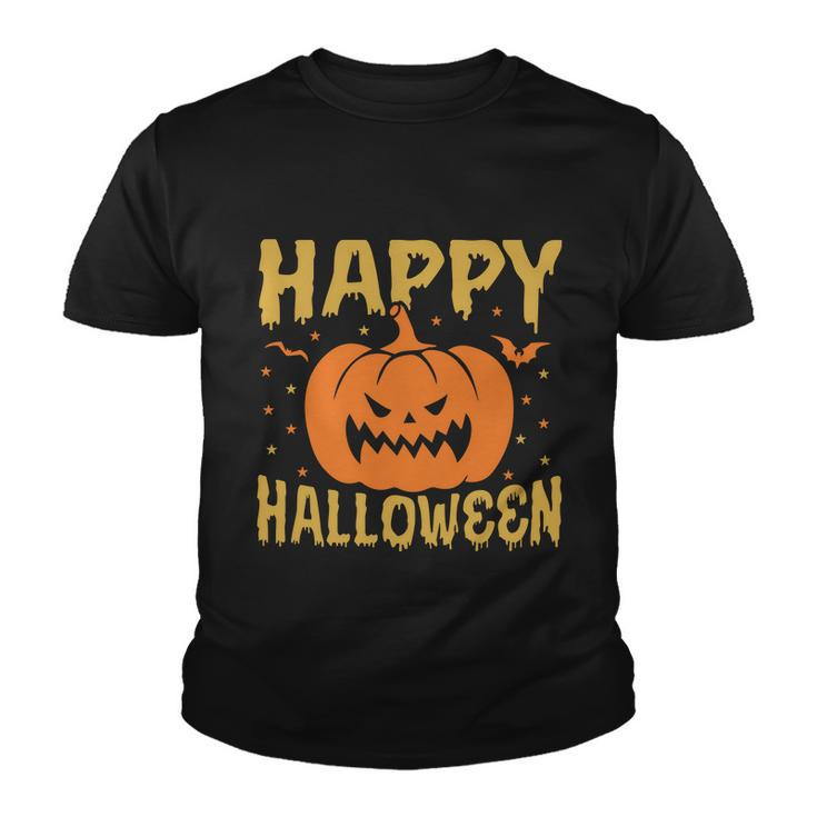 Happy Halloween Pumpkin Halloween Quote V10 Youth T-shirt