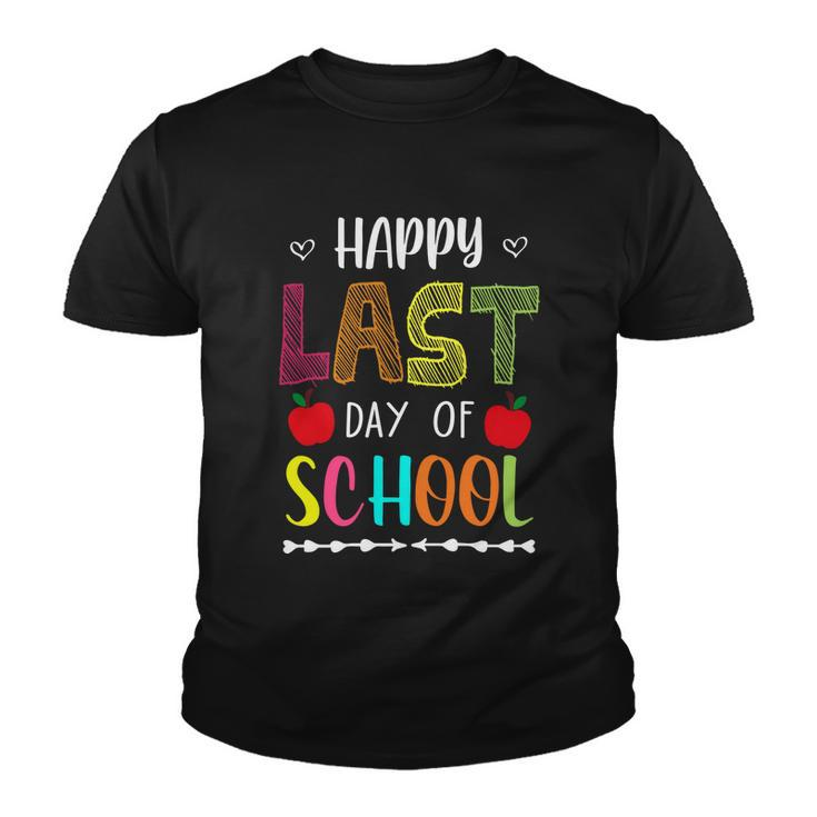 Happy Last Day Of School Summer Break Teacher Friday Gift Youth T-shirt