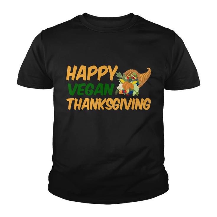 Happy Vegan Thanksgiving Tshirt Youth T-shirt