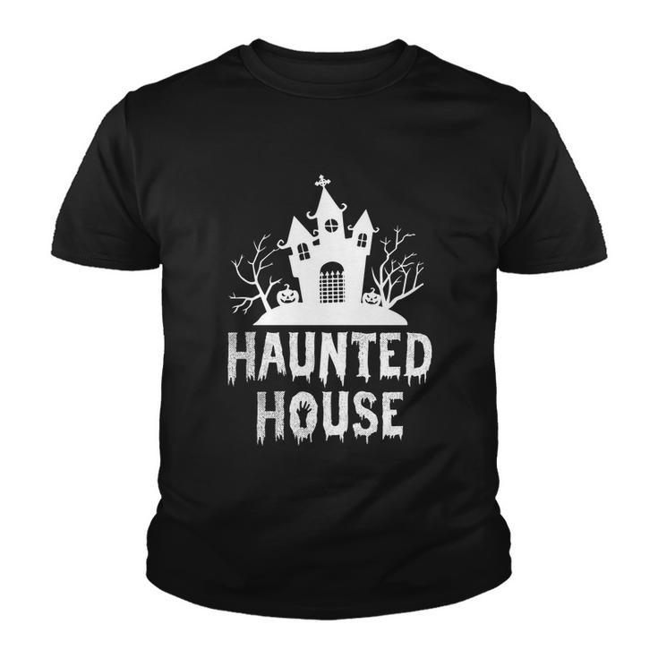 Haunted House Funny Halloween Quote V3 Youth T-shirt