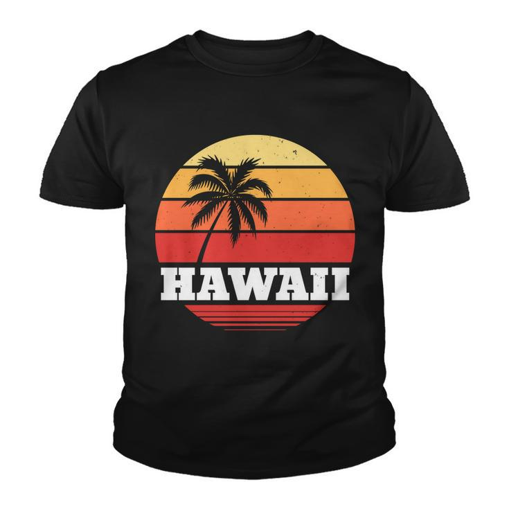 Hawaii Retro Sun Tshirt V2 Youth T-shirt