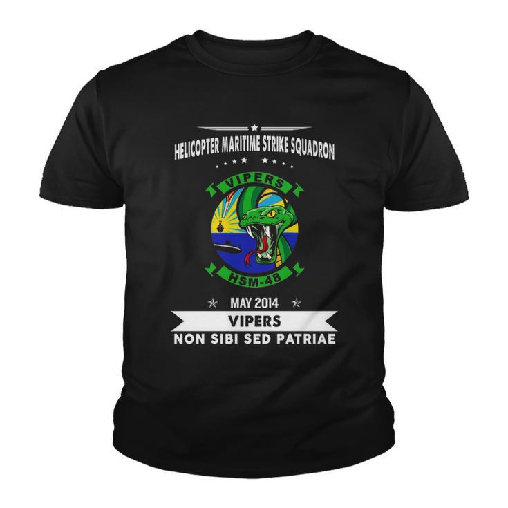 Helicopter Maritime Strike Squadron Hsm  Youth T-shirt