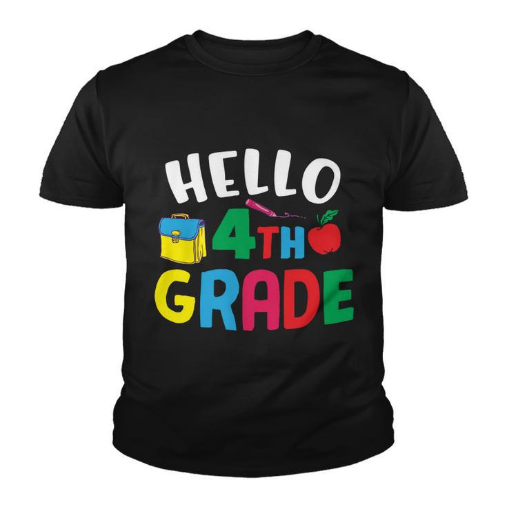 Hello 4Th Grade Back To School V2 Youth T-shirt