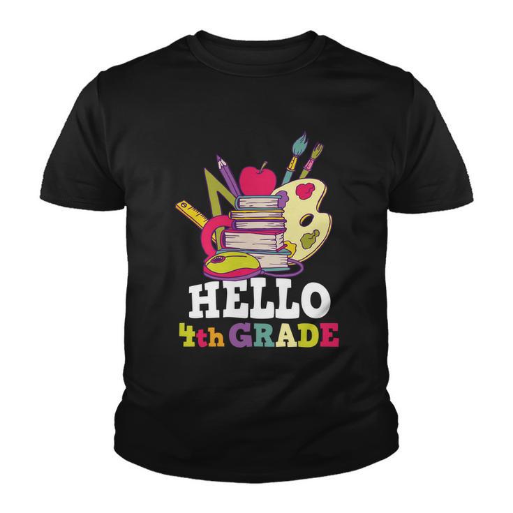 Hello 4Th Grade First Day Of School Back To School Youth T-shirt