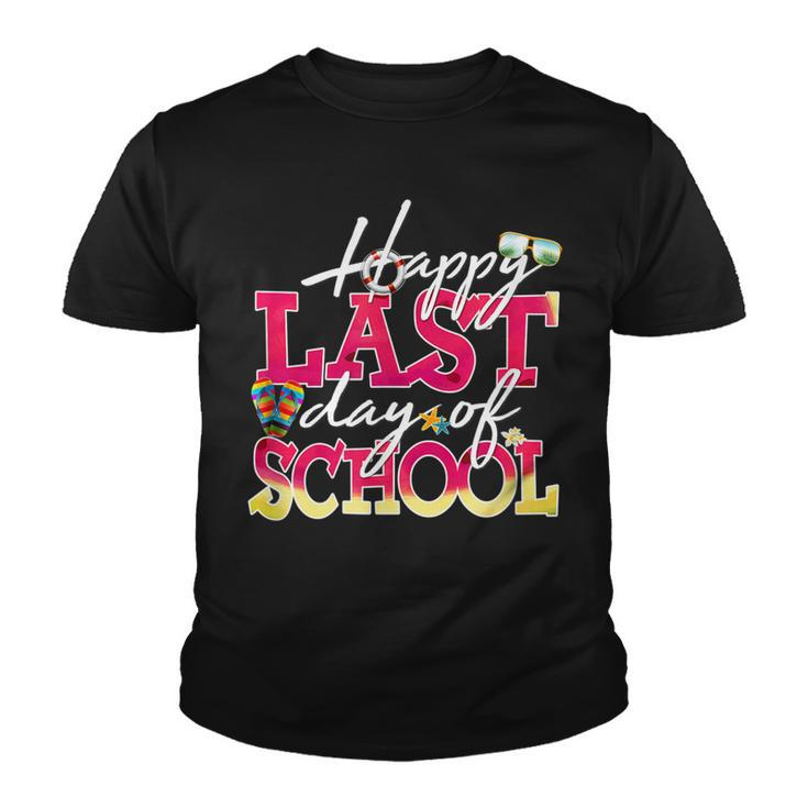 Hello Summer Teacher Student Kids Happy Last Day Of School  Youth T-shirt