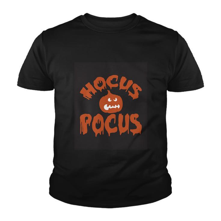 Hocus Pocus Pumpkin Halloween Quote V2 Youth T-shirt