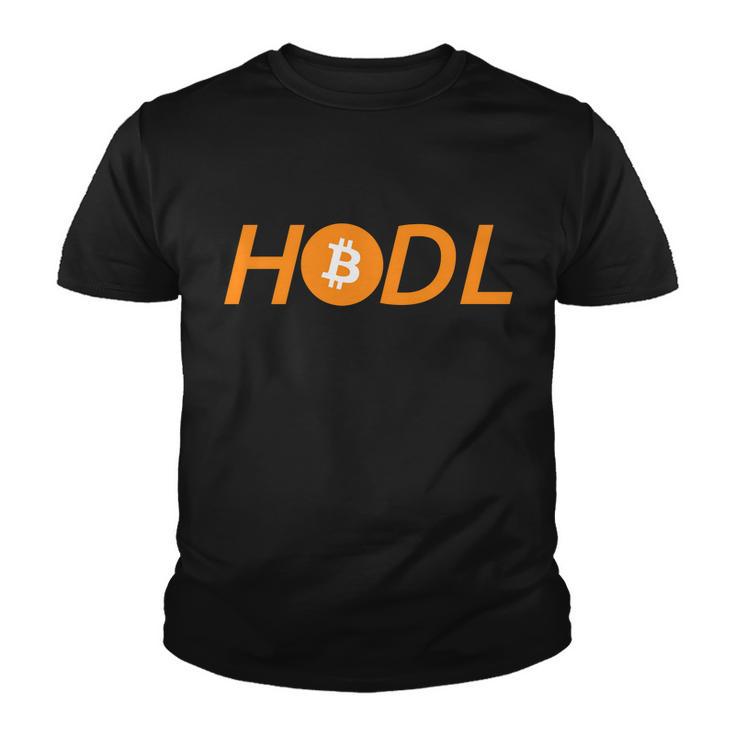 Hodl Bitcoin Logo Tshirt Youth T-shirt