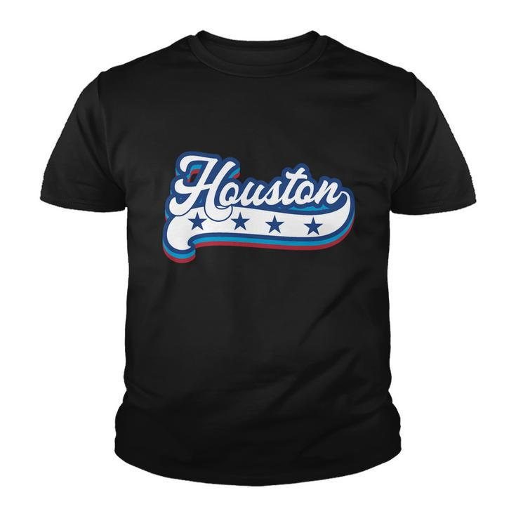 Houston Texas 4Th Of July American Usa Patriotic America Youth T-shirt
