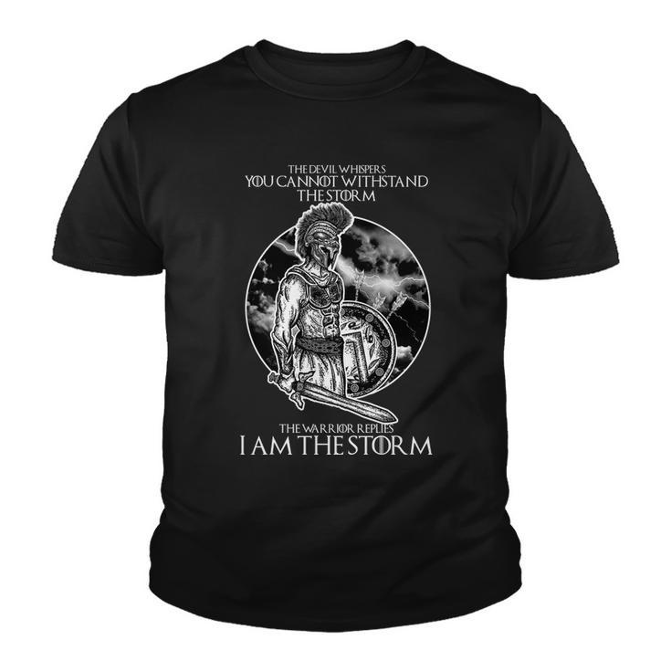 I Am The Storm Warrior Youth T-shirt