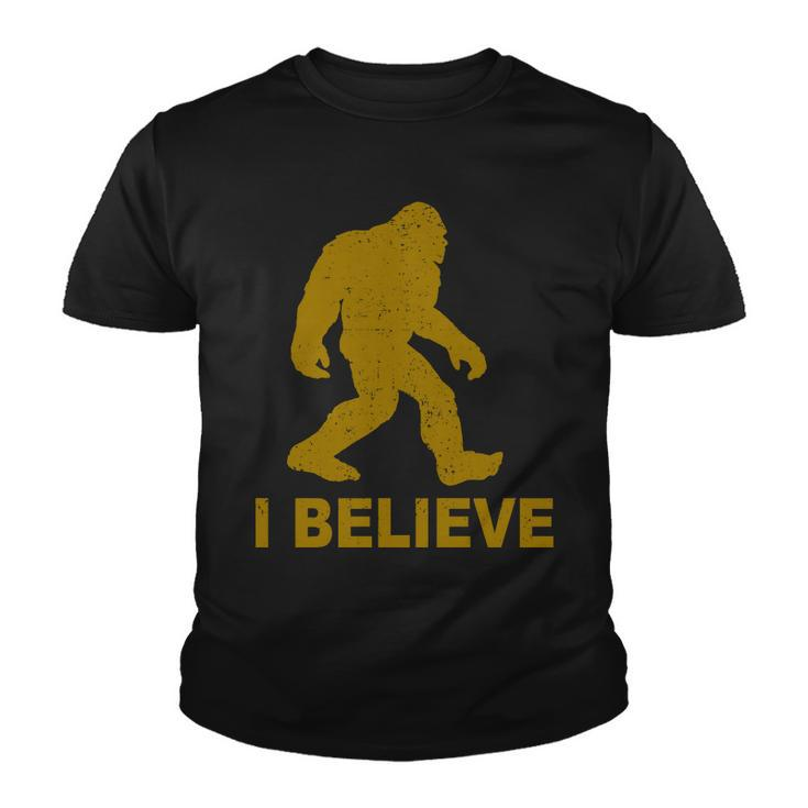 I Believe Sasquatch Bigfoot Youth T-shirt