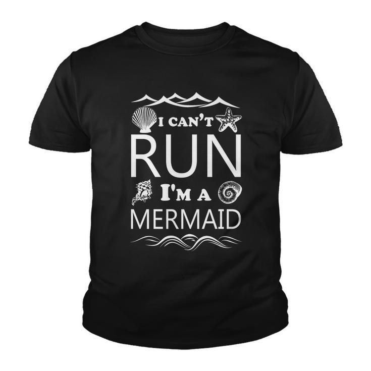 I Cant Run Im A Mermaid Tshirt Youth T-shirt