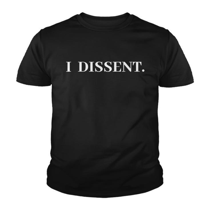 I Dissent Rbg Vote Youth T-shirt