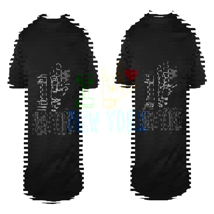 I Love New York T-Shirt,Ny Asl Tshirt For New York Lovers I Love New York T-Shirt,Ny Asl Tshirt For New York Lovers