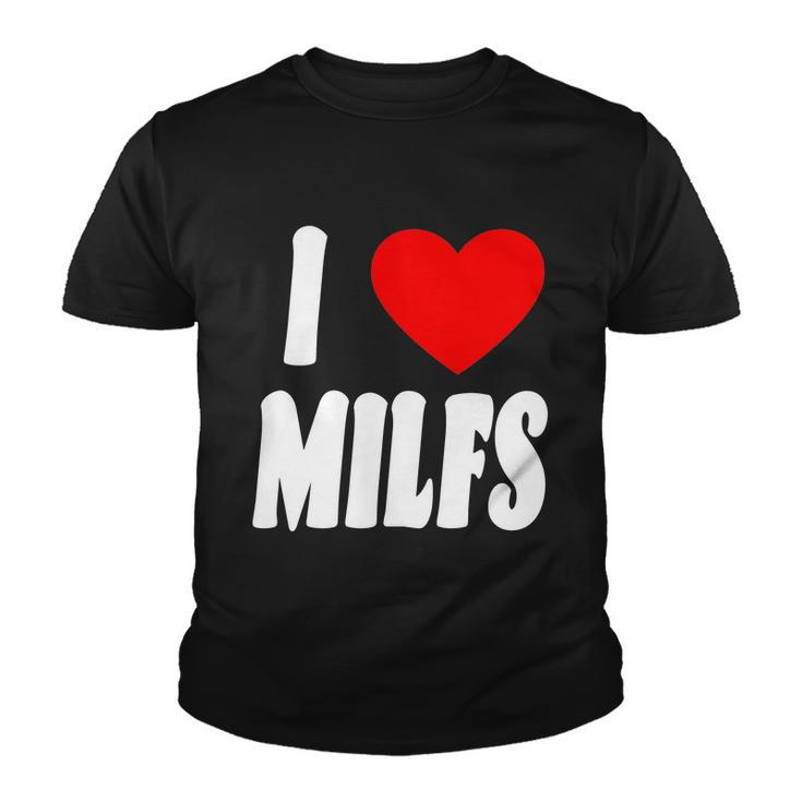 I Heart Milfs Tshirt Youth T-shirt