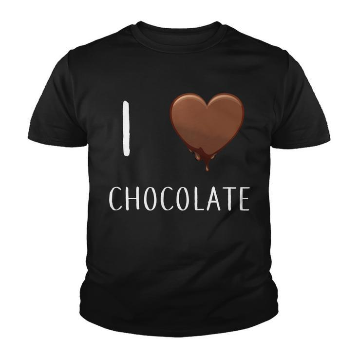 I Love Chocolate Youth T-shirt