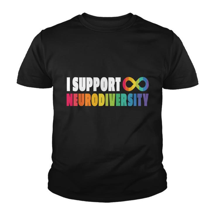 I Support Neurodiversity Youth T-shirt