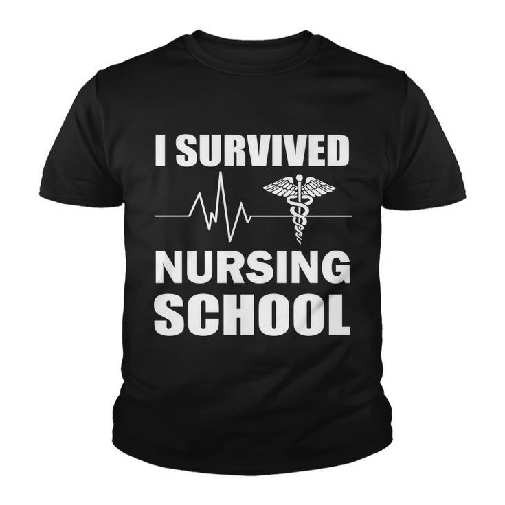 I Survived Nursing School Tshirt Youth T-shirt