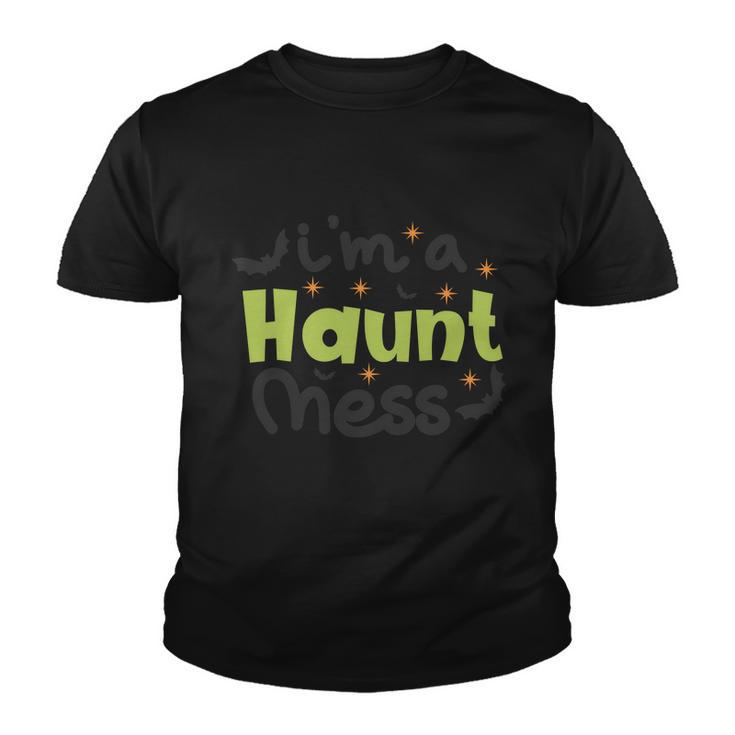 Im A Haunt Ness Halloween Quote Youth T-shirt