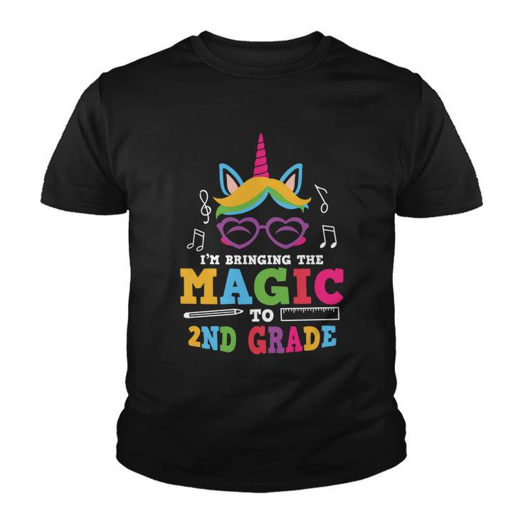 Im Bringing The Magic To 2Nd Grade Back To School First Day Of School Youth T-shirt