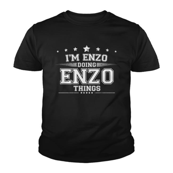 Im Enzo Doing Enzo Things Youth T-shirt