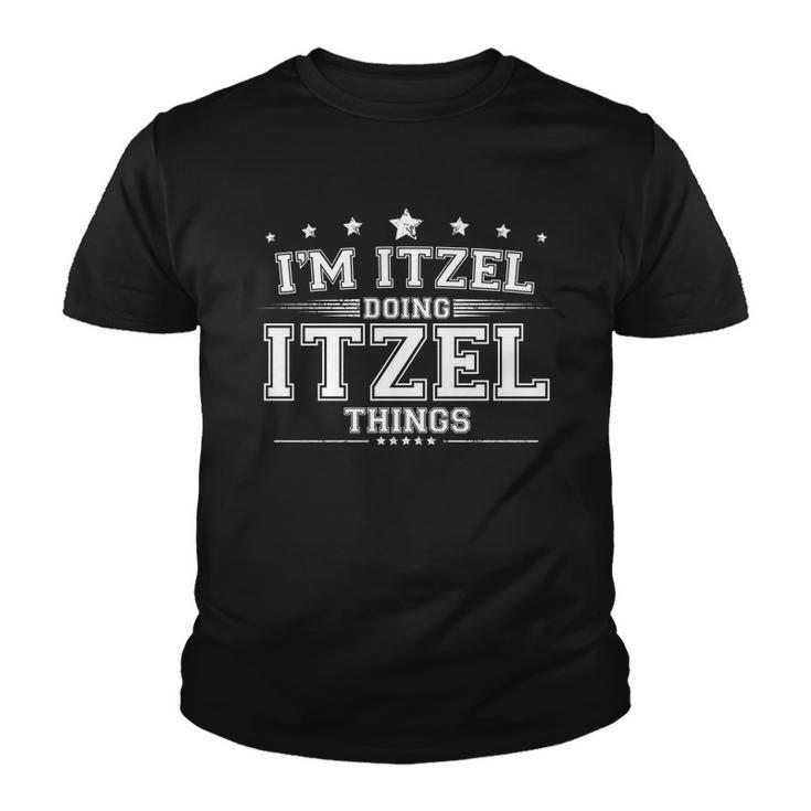 Im Itzel Doing Itzel Things Youth T-shirt