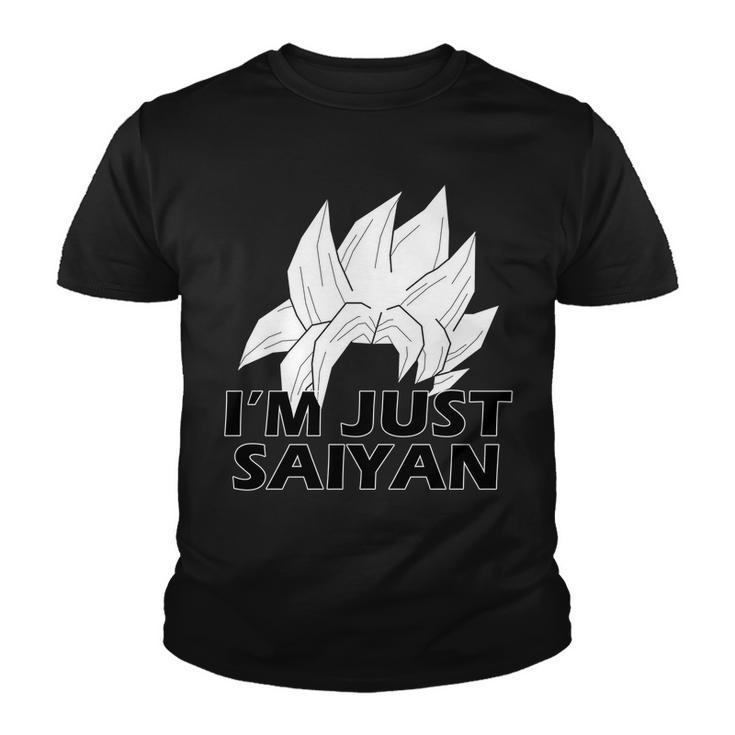 Im Just Saiyan Tshirt Youth T-shirt