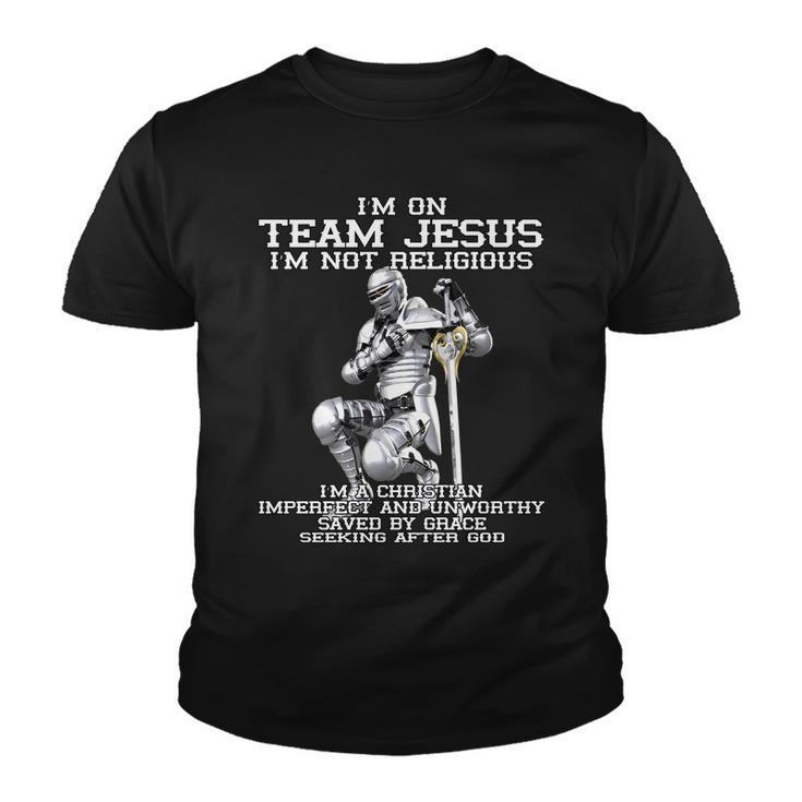 Im On Team Jesus Tshirt Youth T-shirt