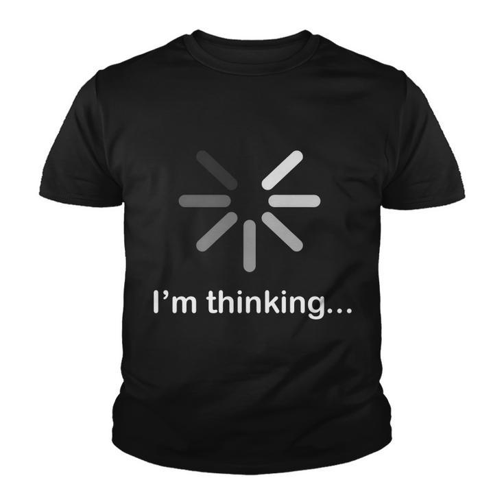 Im Thinking Loading Logo Youth T-shirt