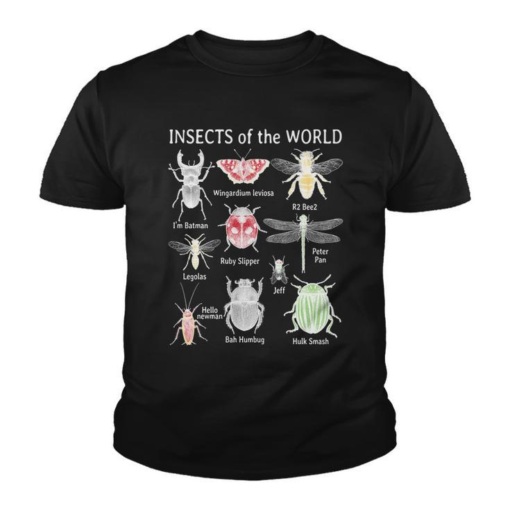 Insects Of The World Tshirt Youth T-shirt