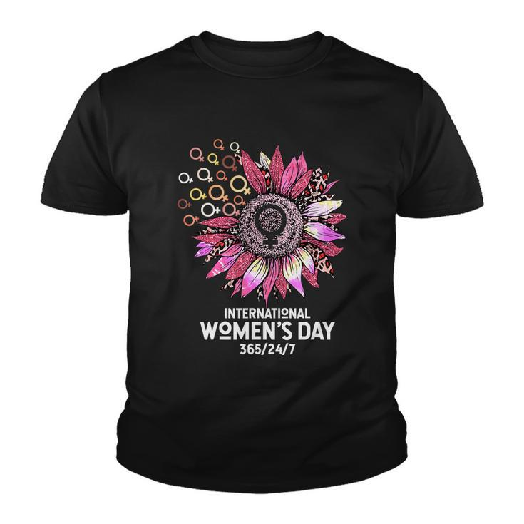 International Womens Day 2022 Gender Equality Break The Bias Tshirt Youth T-shirt