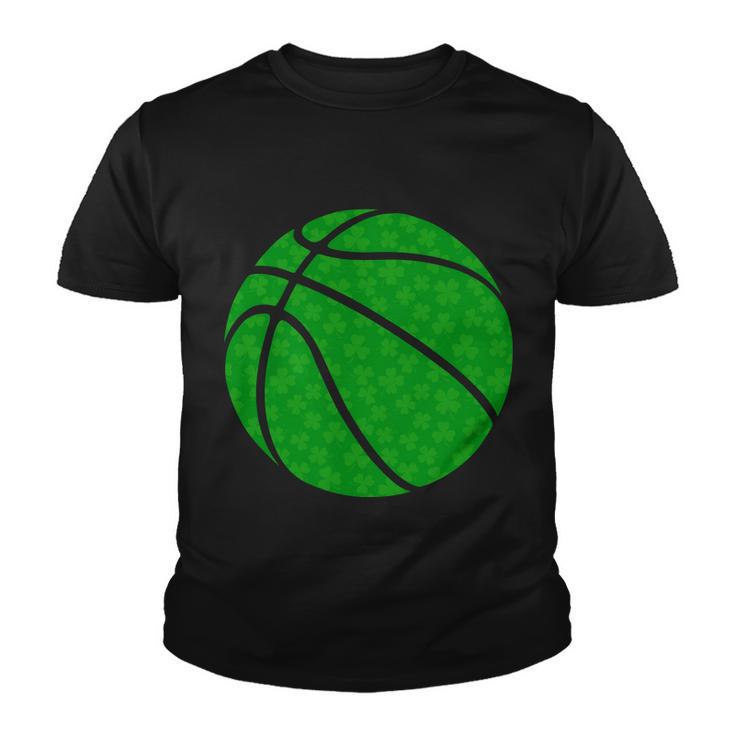 Irish Basketball Shamrock Clover Tshirt Youth T-shirt