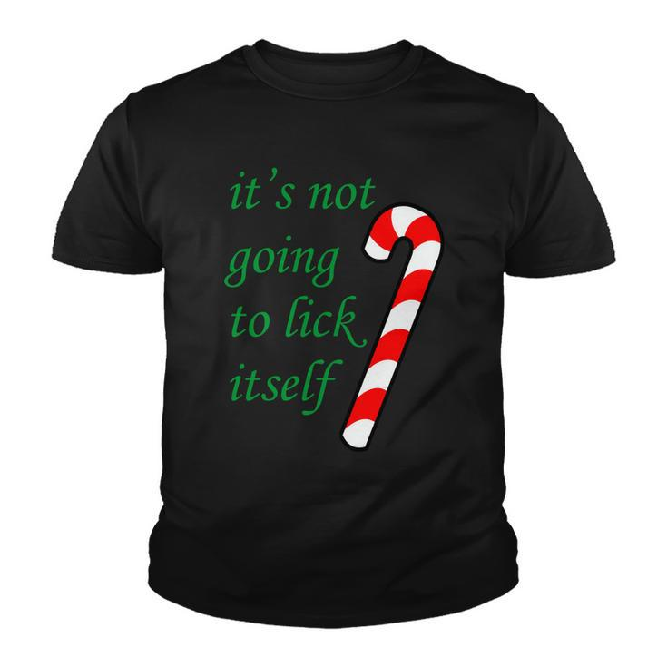 Its Not Going To Lick Itself Funny Naughty Christmas Tshirt Youth T-shirt