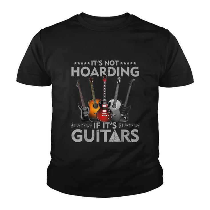 Its Not Hoarding If Its Guitars Vintage Youth T-shirt
