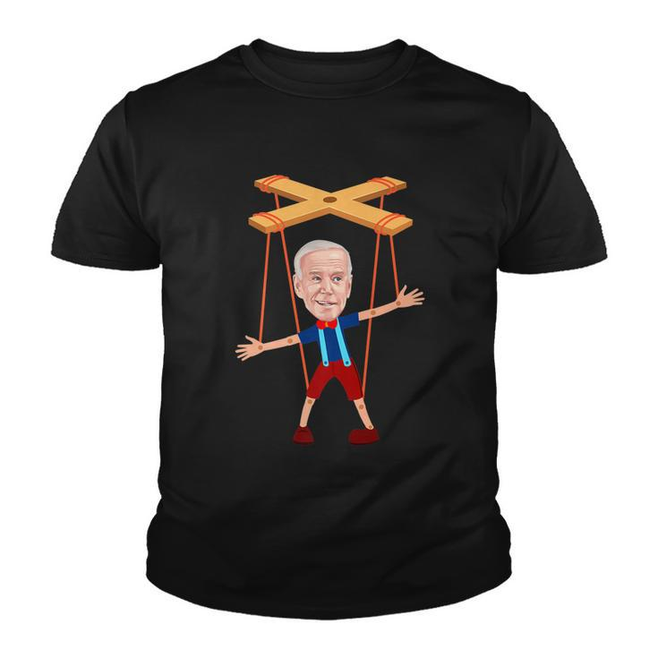 Joe Biden As A Puppet Premium Youth T-shirt
