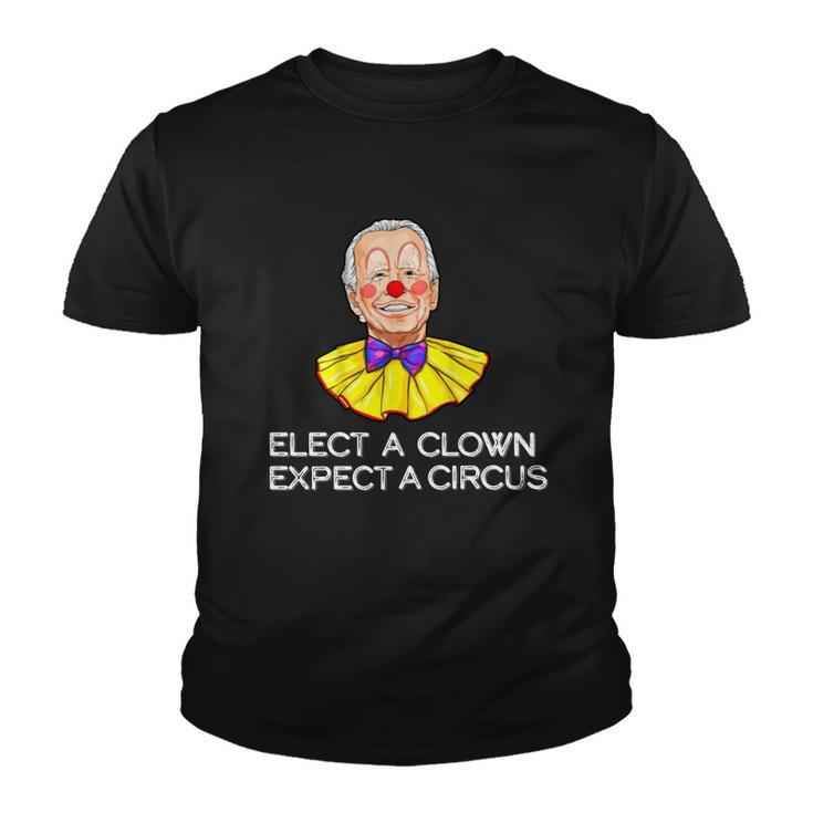 Joe Biden Elected A Clown Circus Tshirt Youth T-shirt