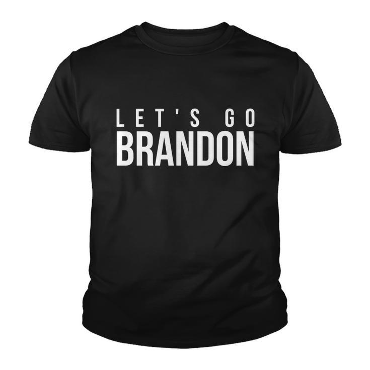 Joe Biden Lets Go Brandon Funny Anti Joe Biden Design Youth T-shirt