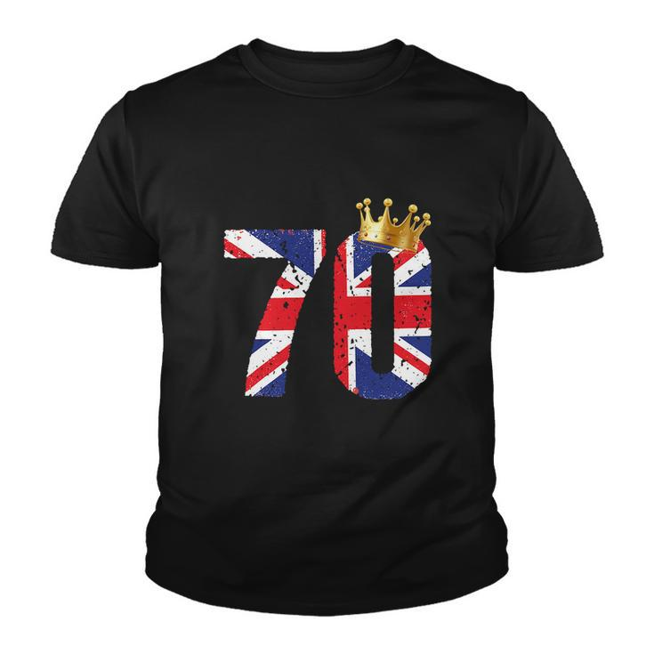 Jubilee Party Queens Platinum 1952 For 4Th Of July Youth T-shirt
