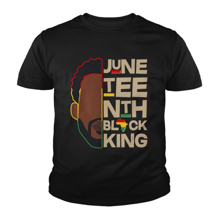 Juneteenth Black King June 19  Youth T-shirt