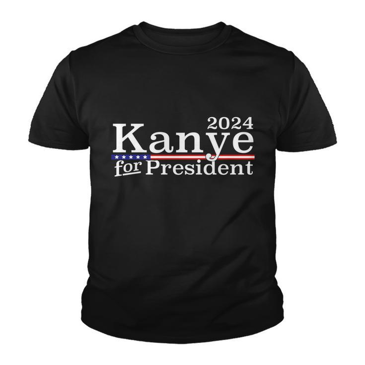 Kanye 2024 For President Tshirt Youth T-shirt