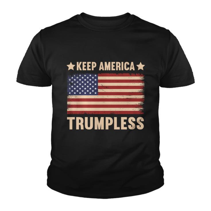 Keep America Trumpless Gift V15 Youth T-shirt