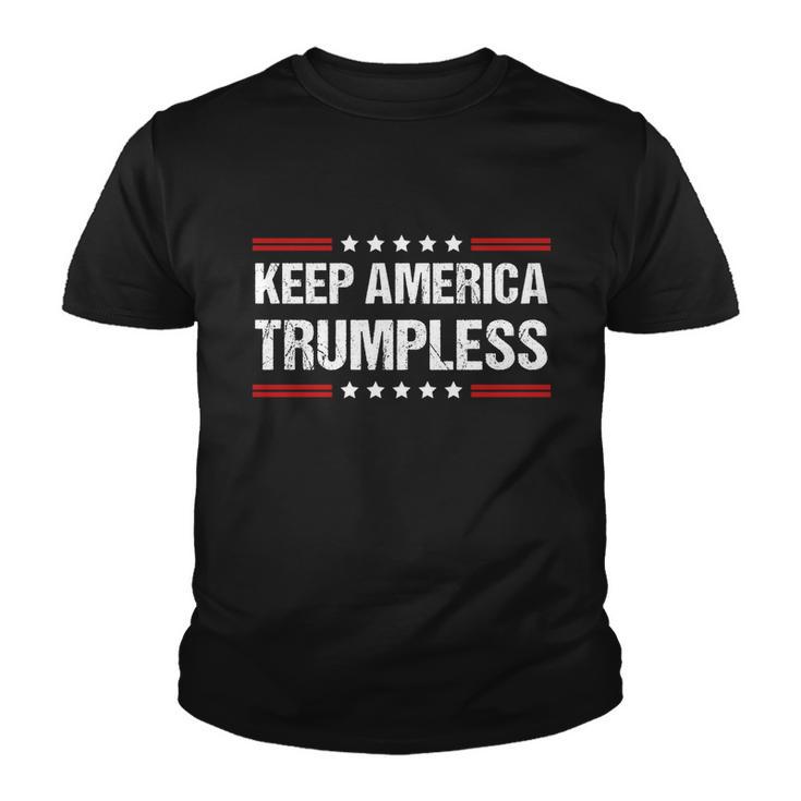 Keep America Trumpless Gift V6 Youth T-shirt