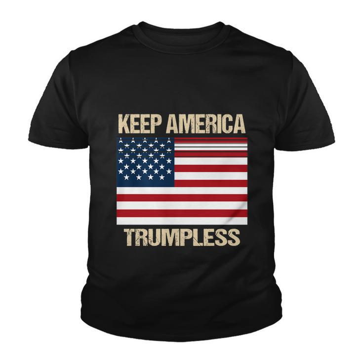 Keep America Trumpless Gift V9 Youth T-shirt
